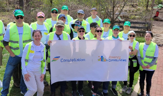 Constellation Employees to Participate in More Than 100 Community Service Events as Part of National Volunteer Month